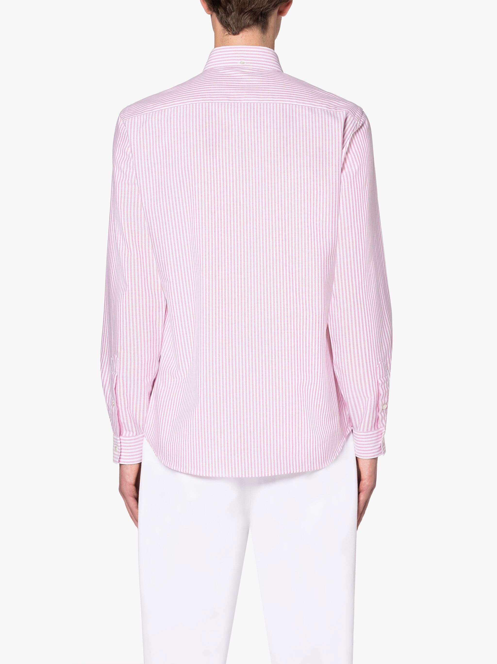 BLOOMSBURY PINK & WHITE COTTON SHIRT - 3