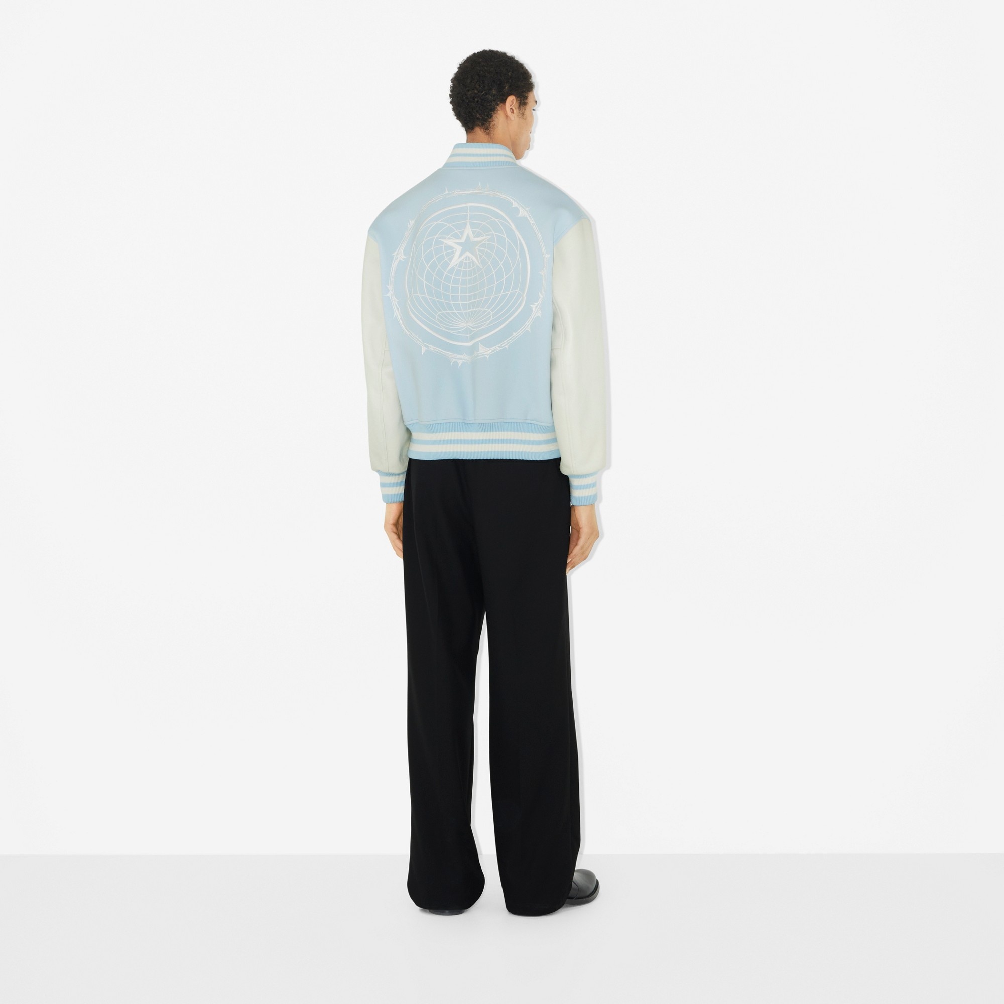 Globe Graphic Bomber Jacket - 5