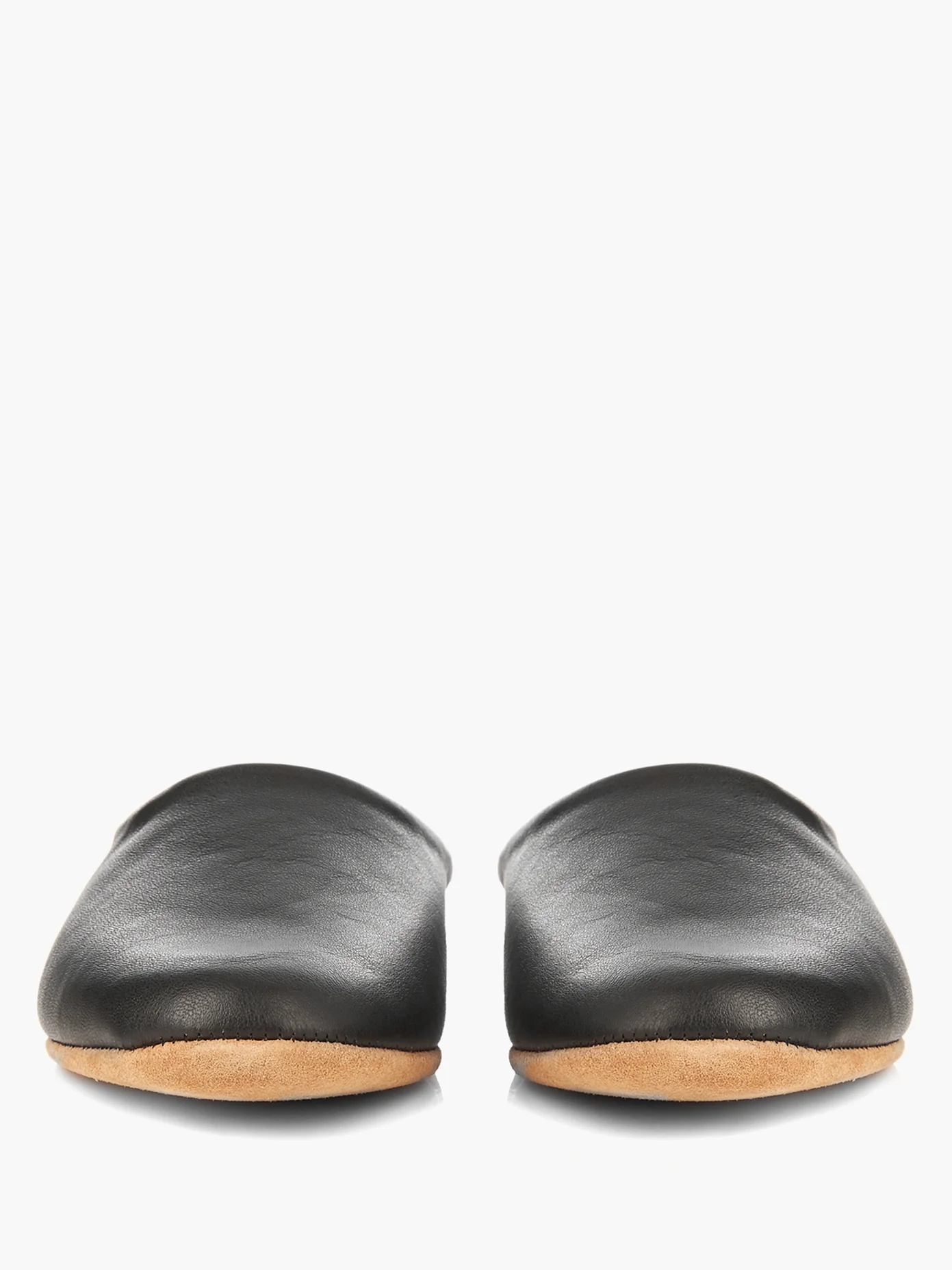 Morgan leather slipper shoes - 5