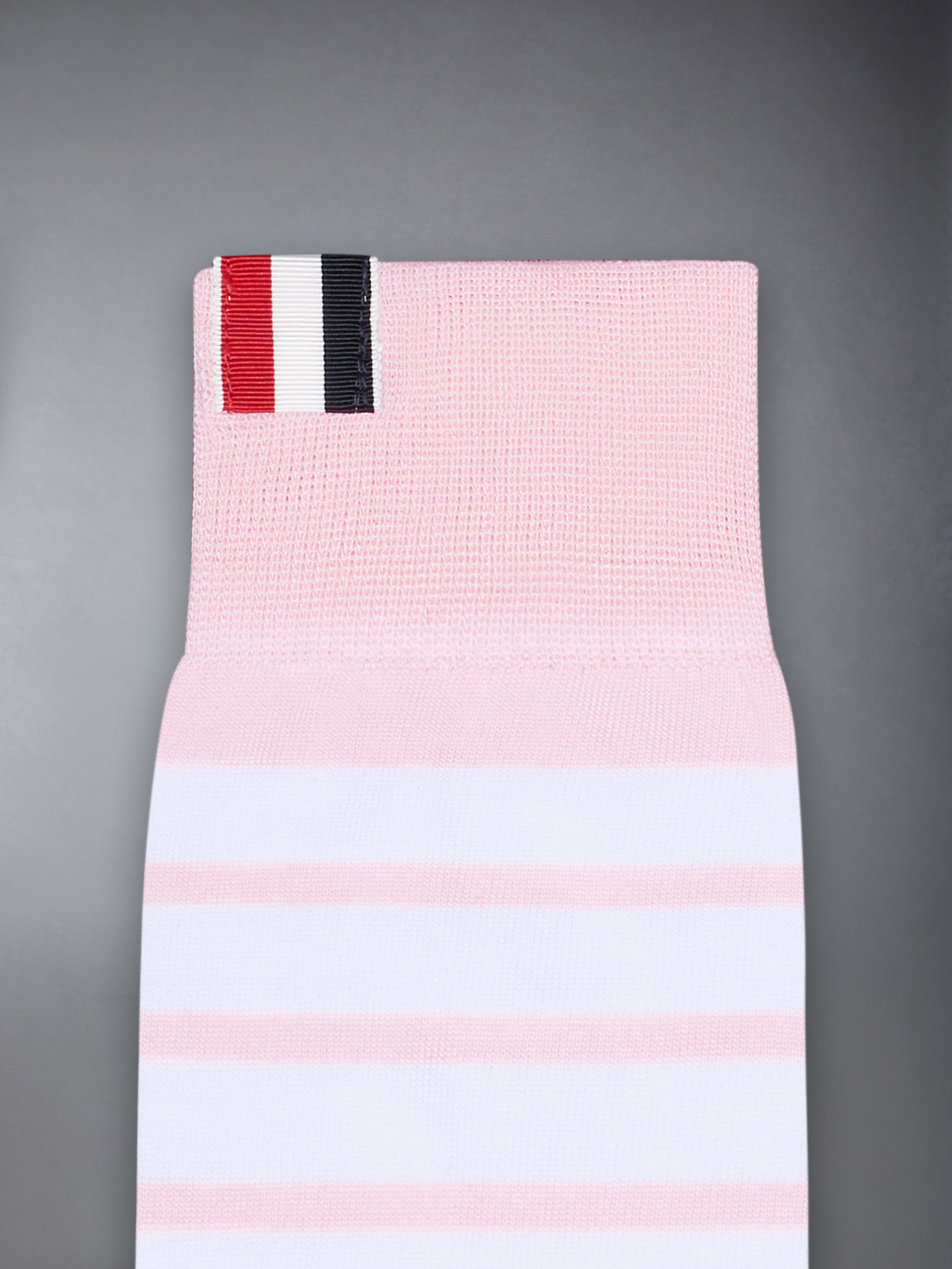 COTTON 4-BAR MID CALF SOCK - 2