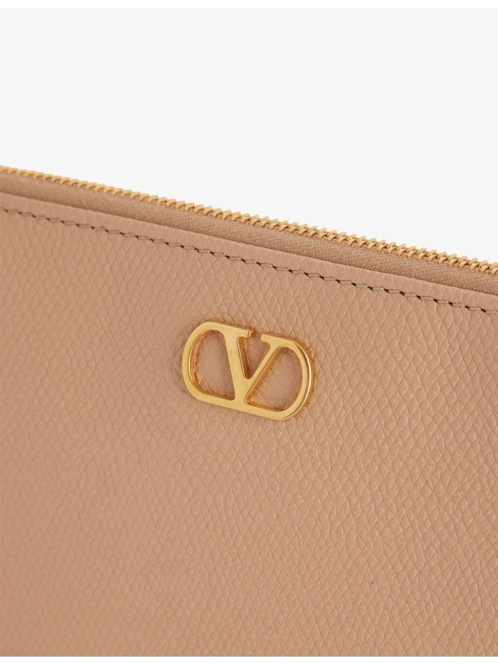 VLogo Signature Leather Pouch - 3