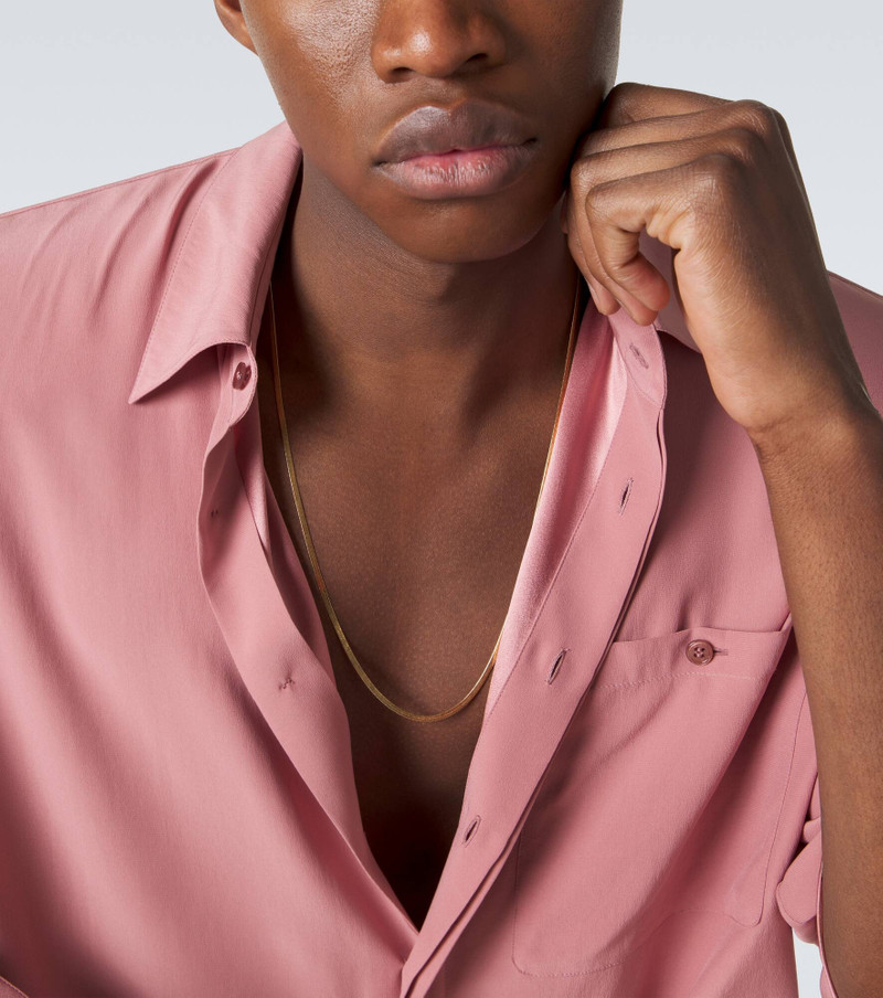 SAINT LAURENT Engraved necklace outlook