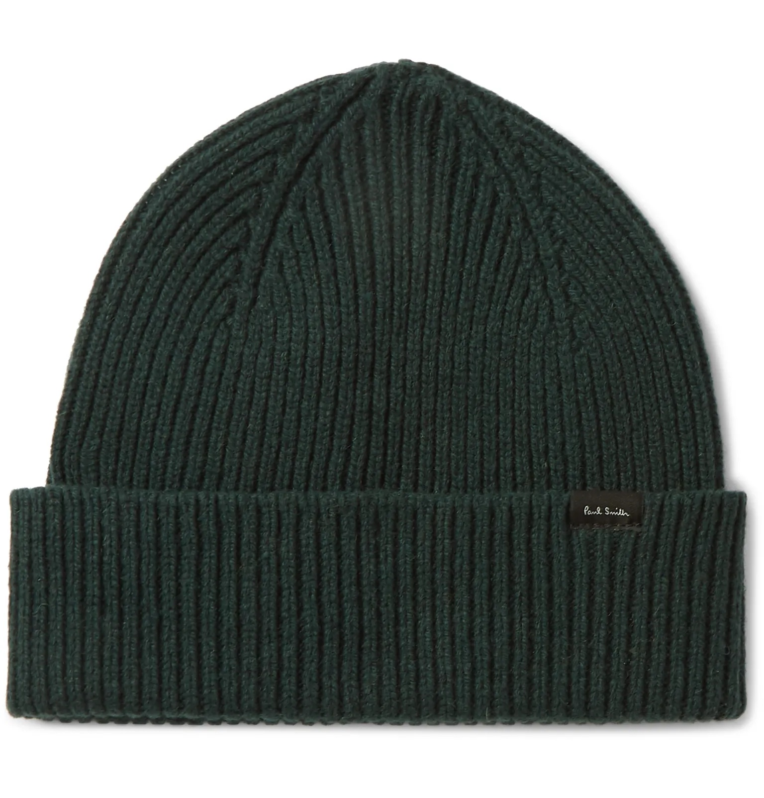 Ribbed Cashmere and Wool-Blend Beanie - 1