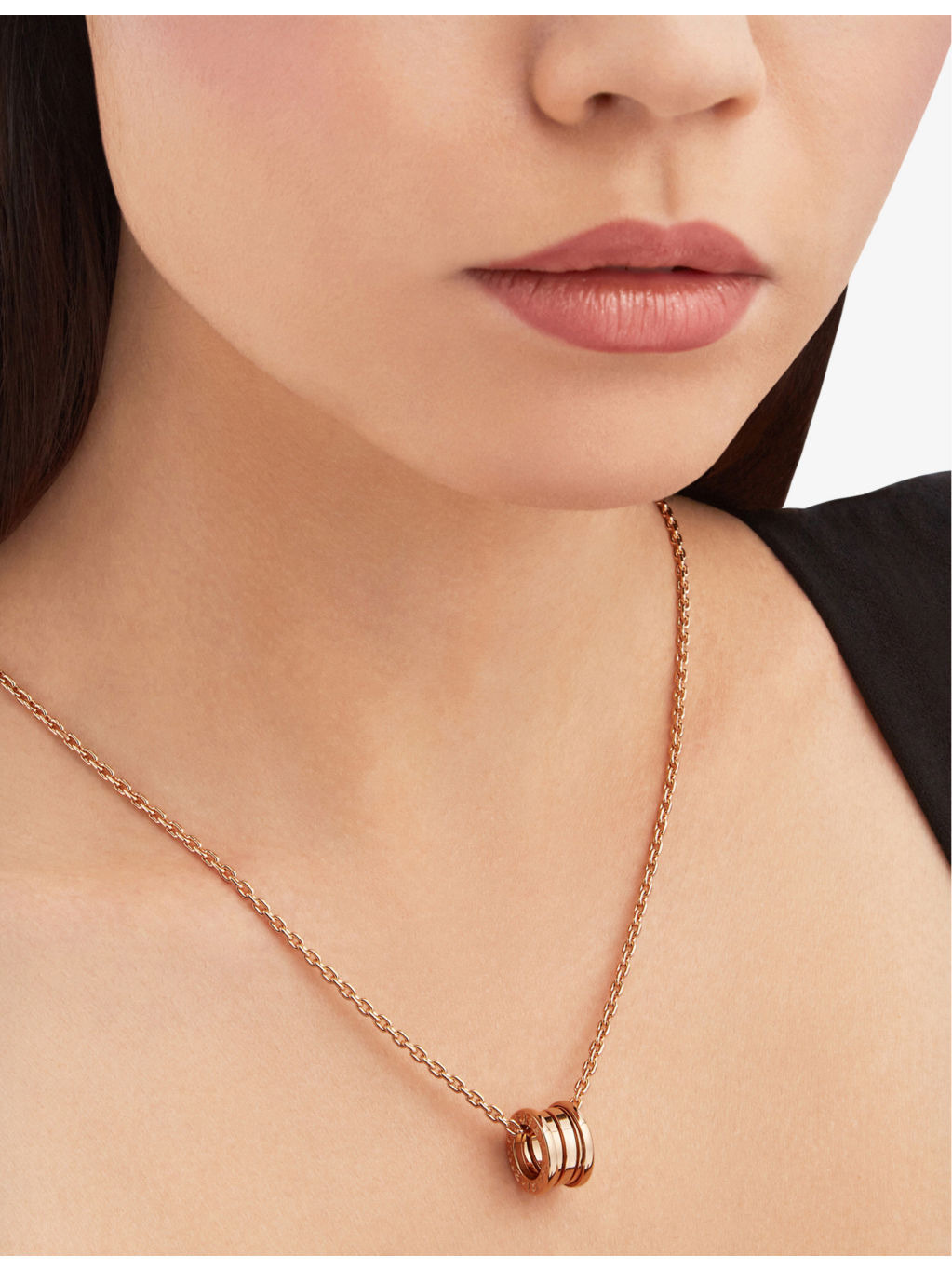 B.zero1 18ct rose-gold pendant necklace - 6