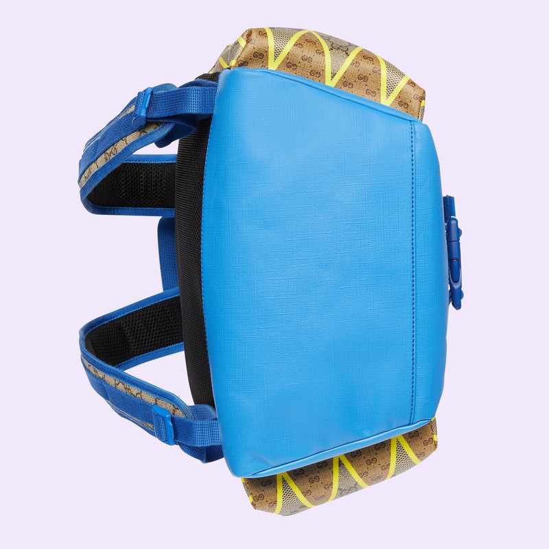 GG rhombus print backpack 8