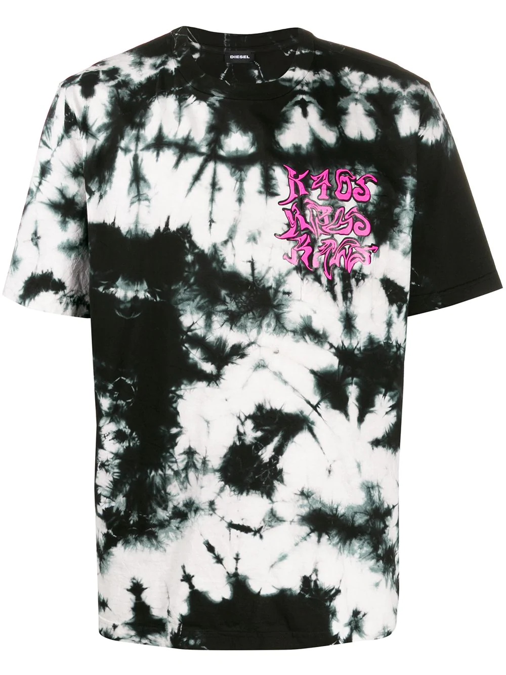 Kaos tie-dye print T-shirt - 1