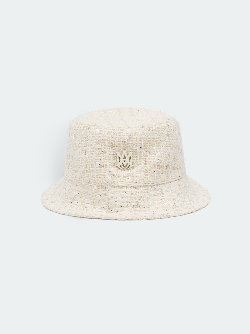 CRYSTAL BOUCLE BUCKET HAT 1