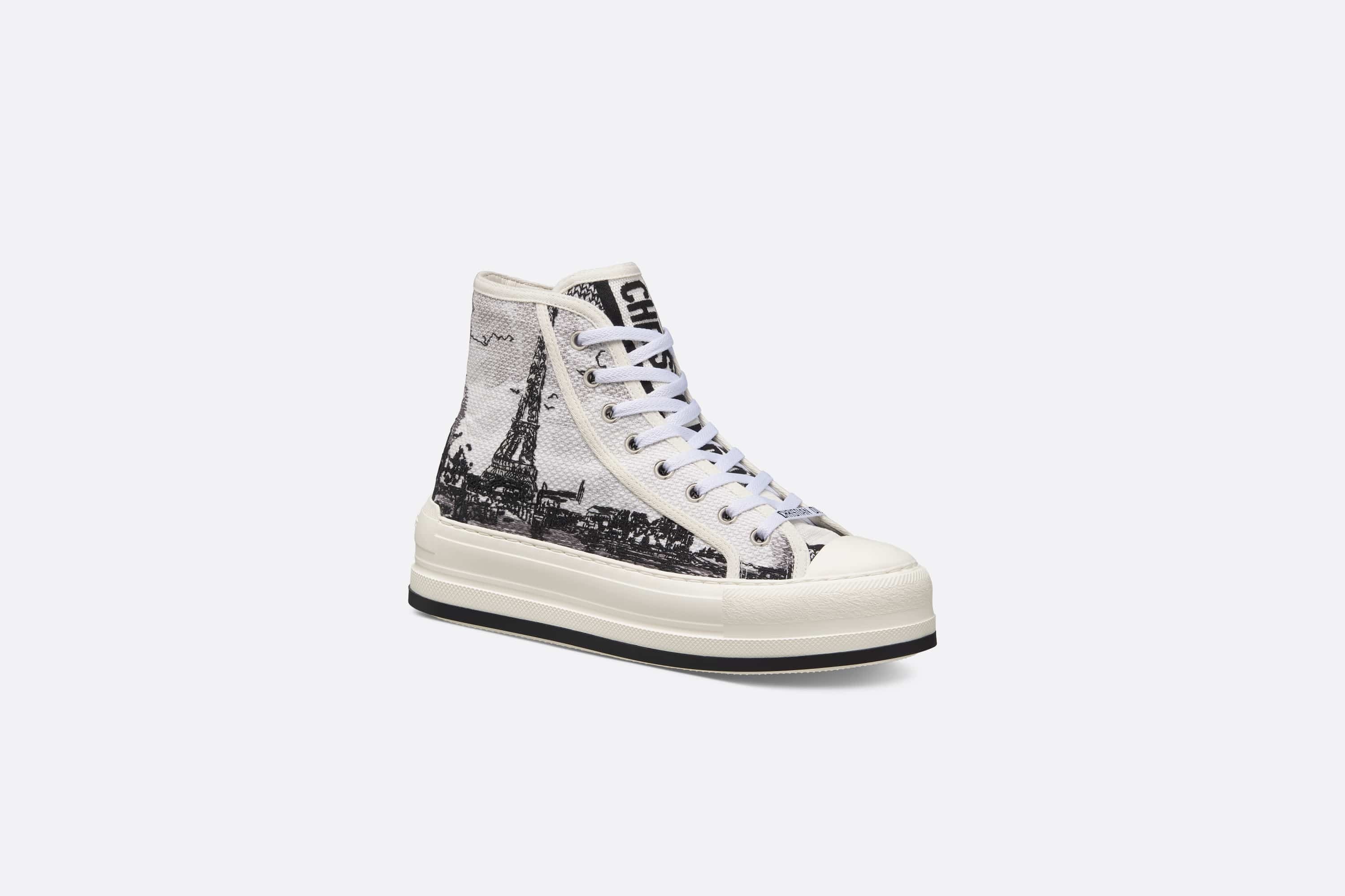 Walk'n'Dior High-Top Platform Sneaker - 1