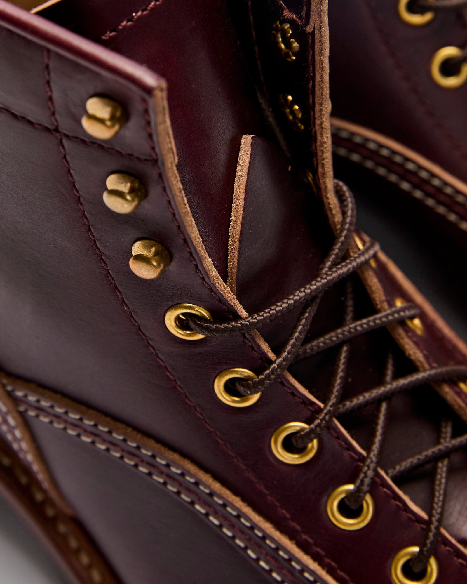 Donkey Puncher Boot in Horween Chromexcel Burgundy - 8