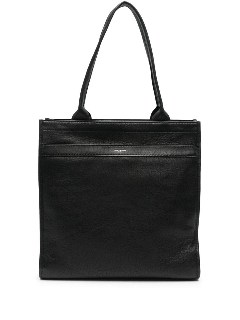 logo-print tote bag - 1