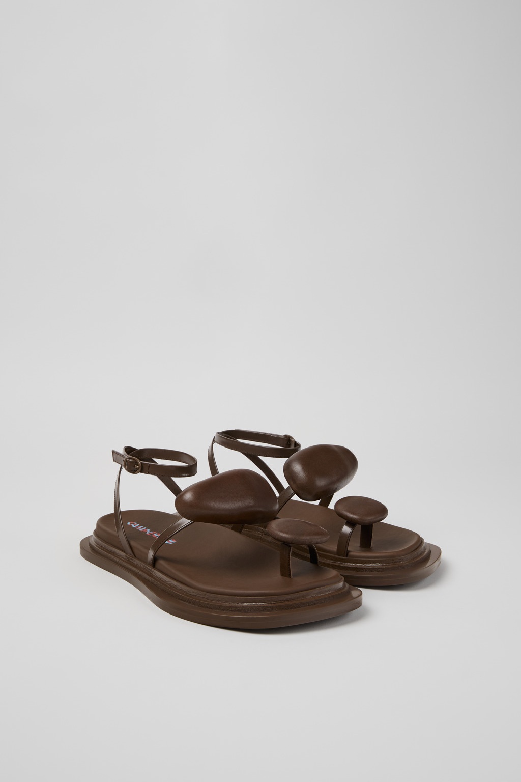 Brown Leather Sandals - 2
