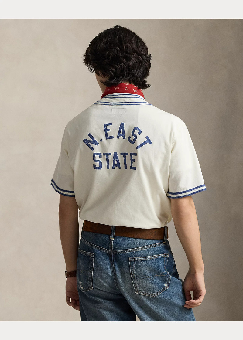 Classic Fit Baseball Shirt 4