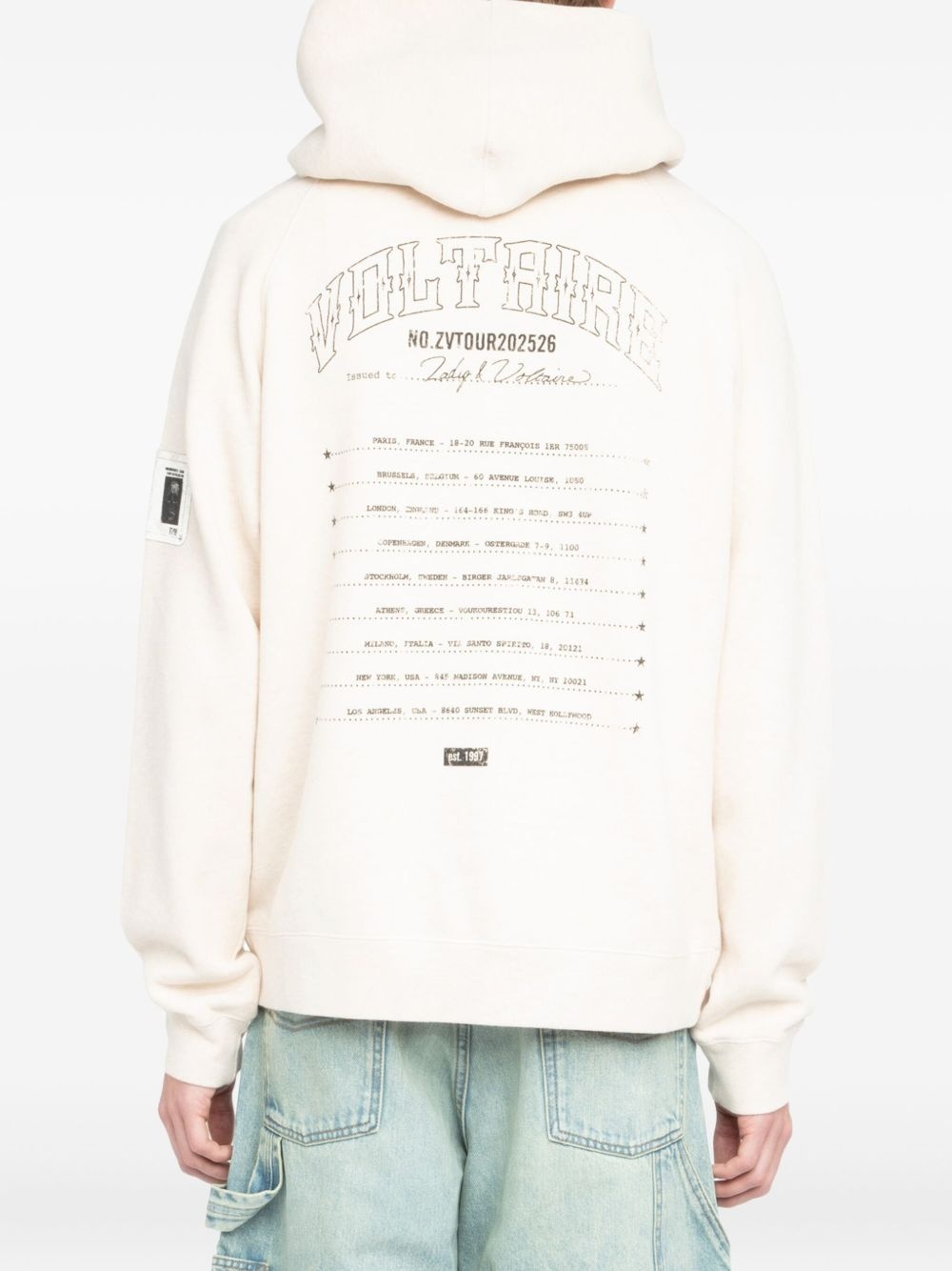 graphic-print hoodie - 4
