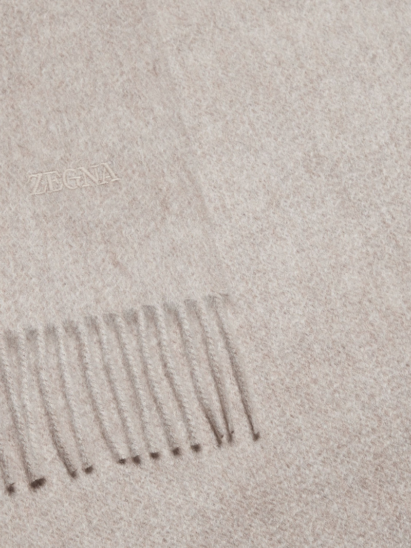 ZEGNA BEIGE OASI CASHMERE SCARF outlook