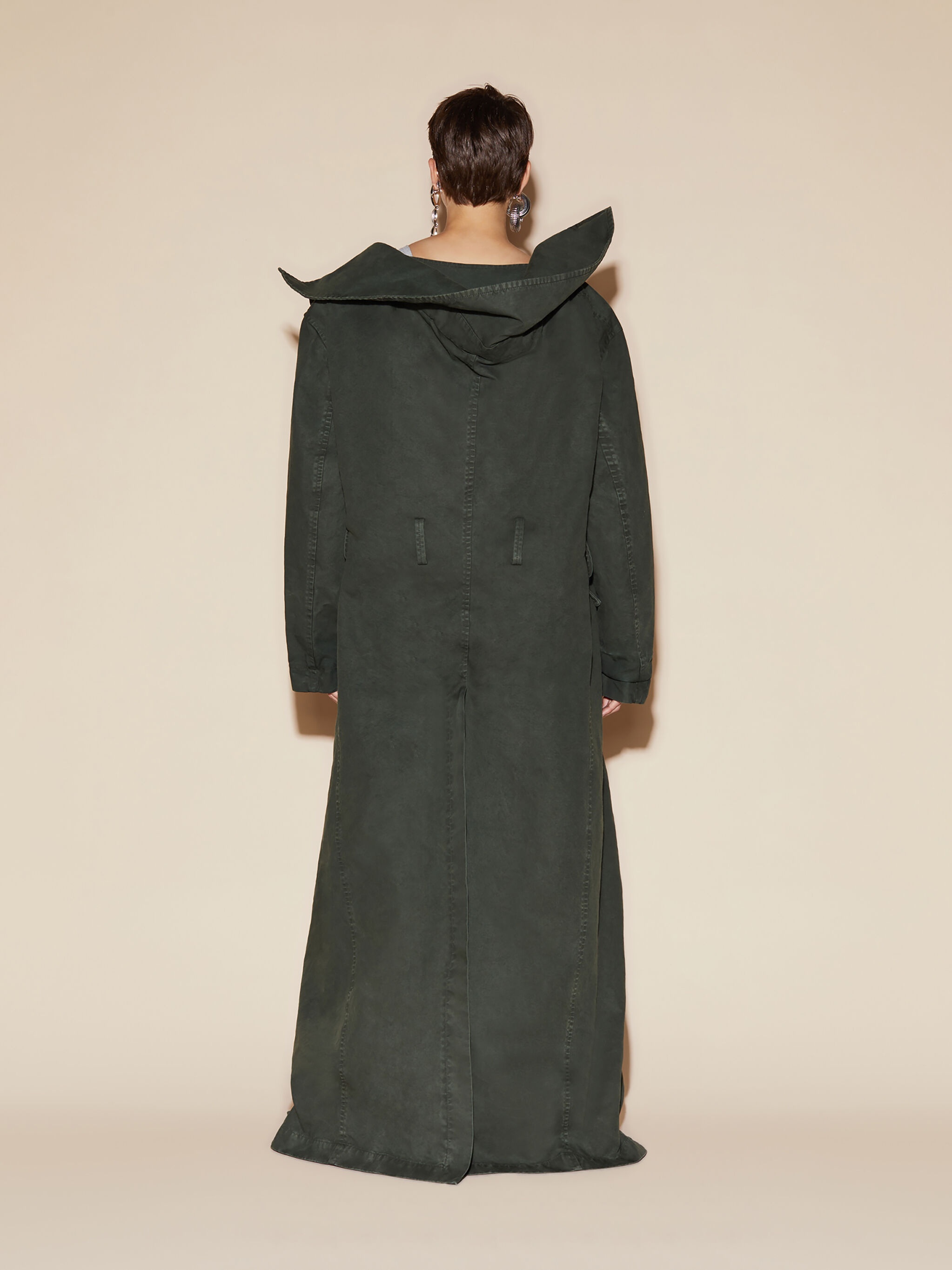 IVY GREEN LONG COAT - 3
