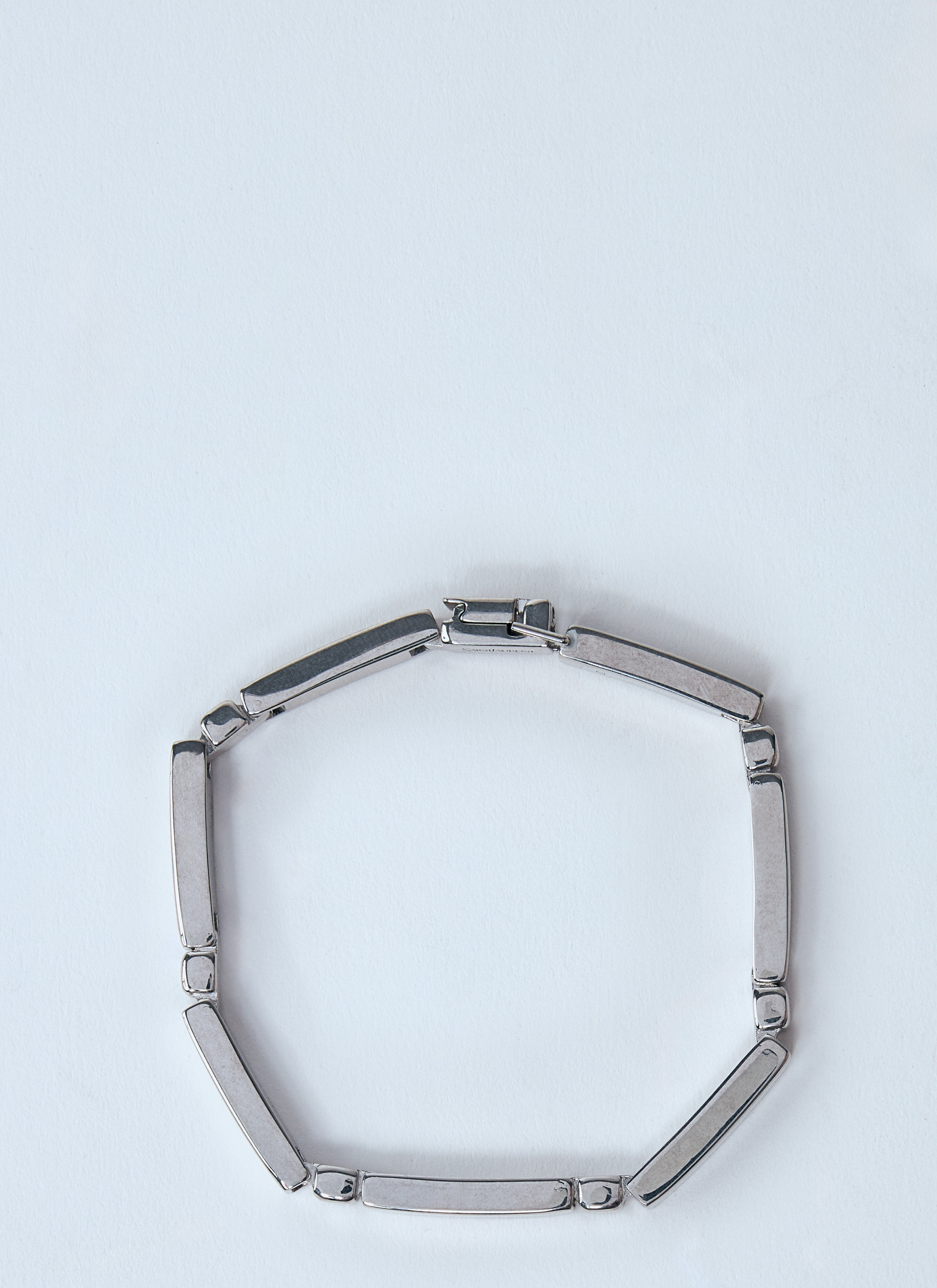 Saint Laurent Men Metal Bar Bracelet - 5
