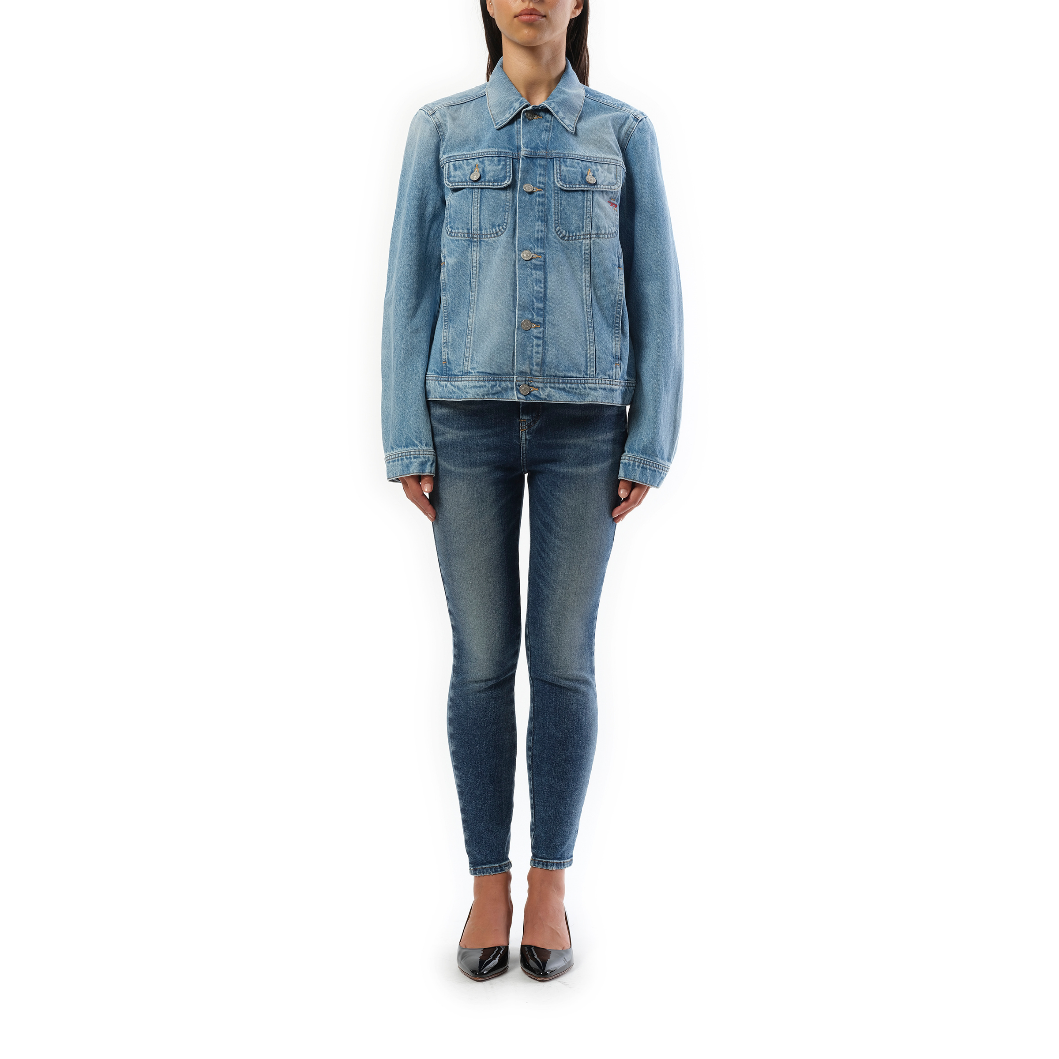 De-Bonny Denim Jacket in Blue - 4