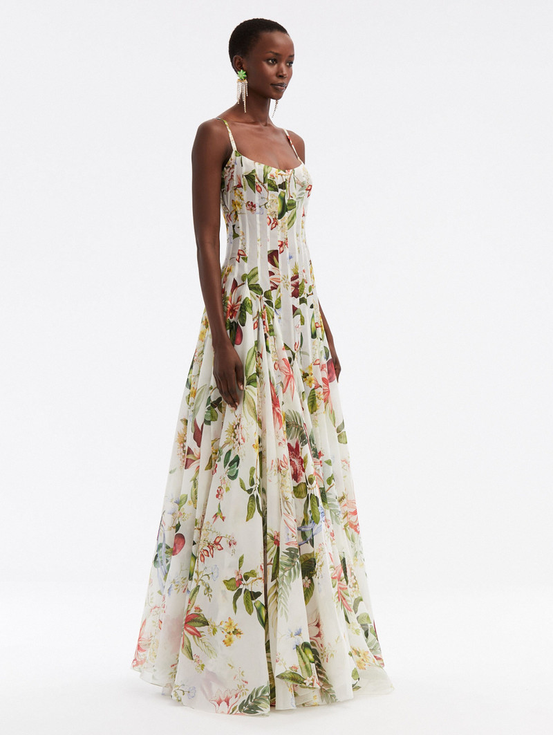 FLORA & FAUNA GAZAR GOWN 3
