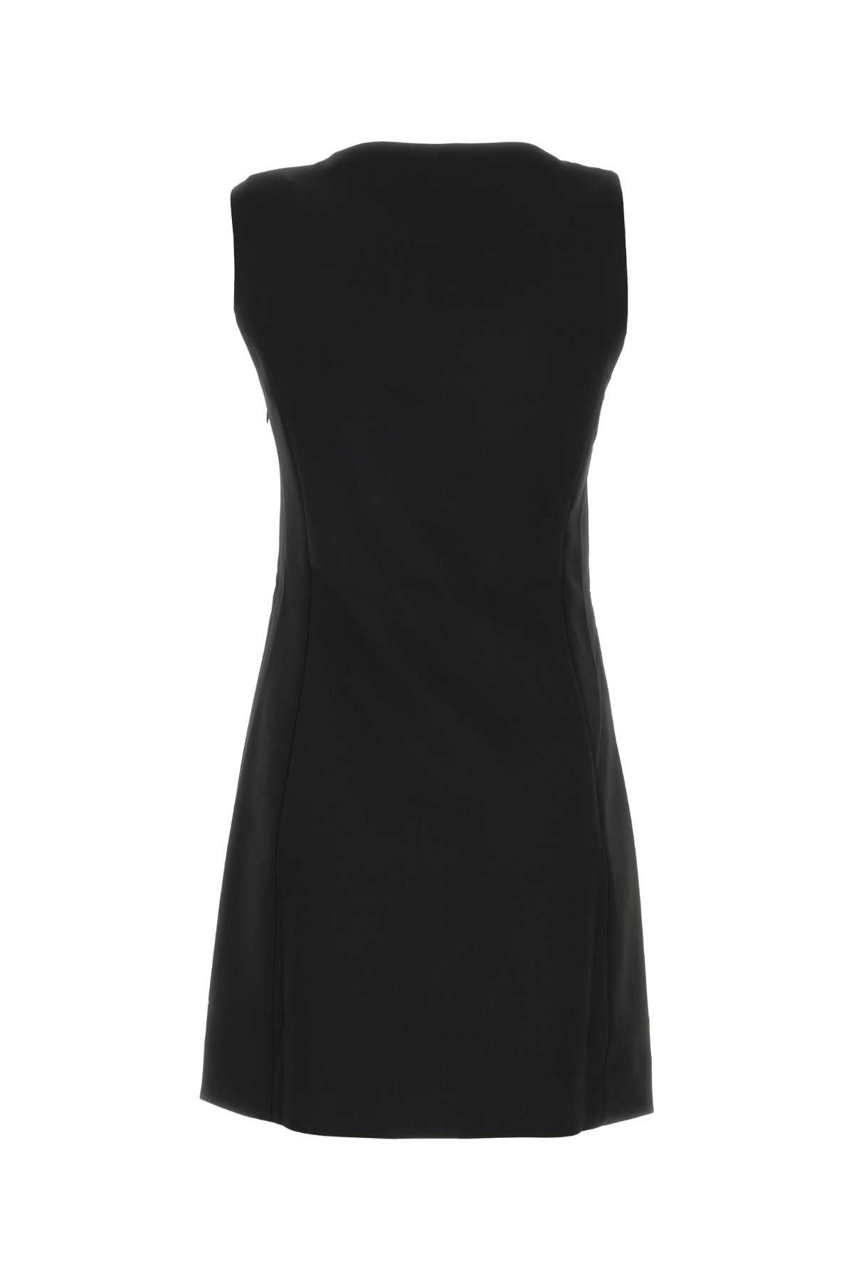 Coperni Women Black Stretch Jersey Fitted Dress - 2