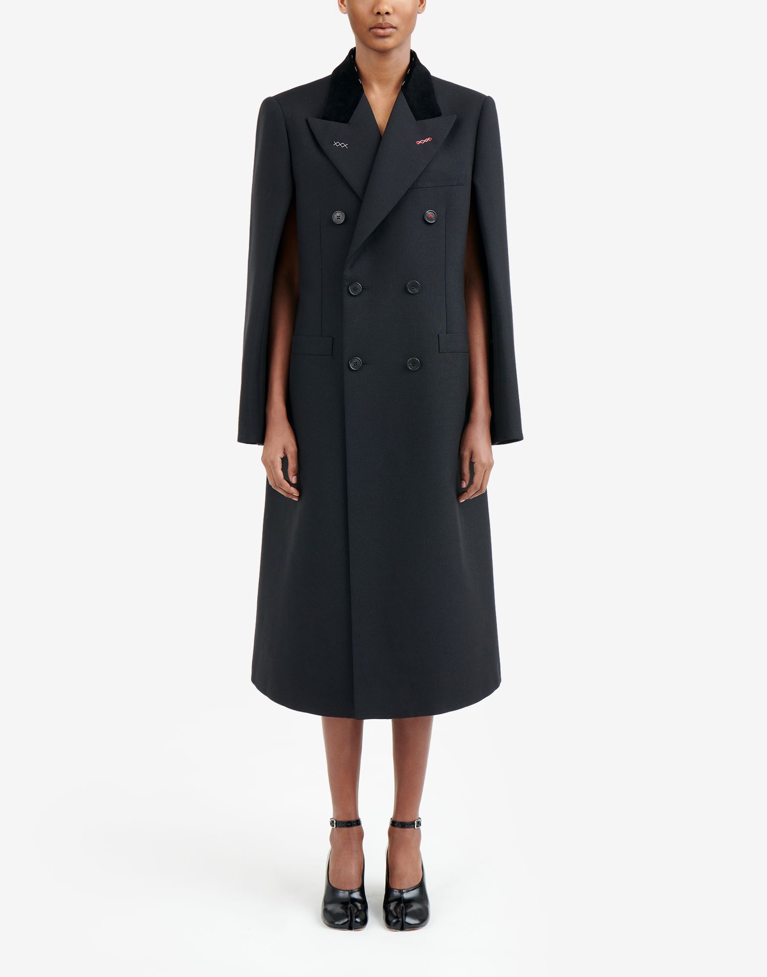 Shrug mohair coat - 2