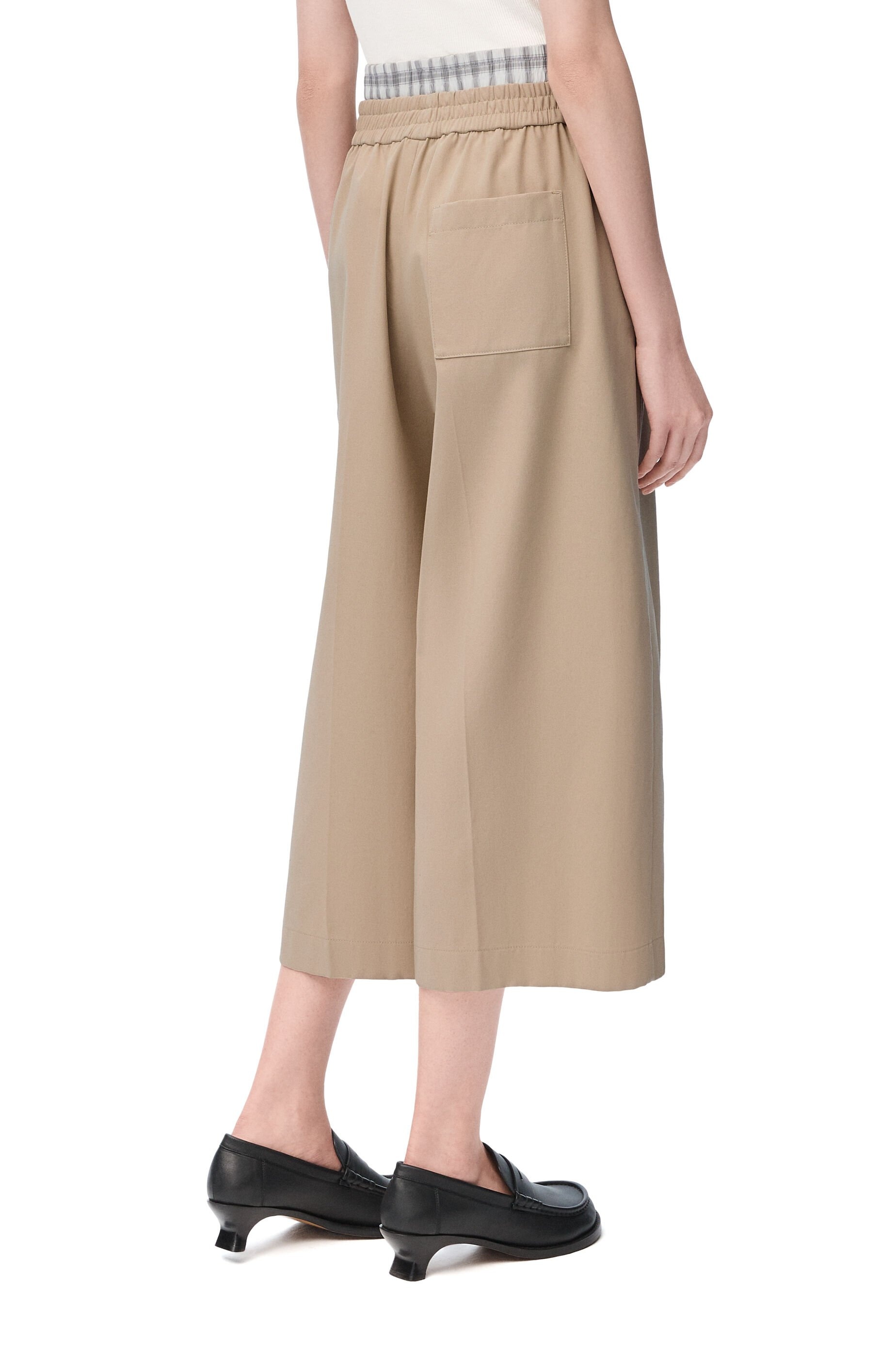 Cropped trousers in cotton - 4
