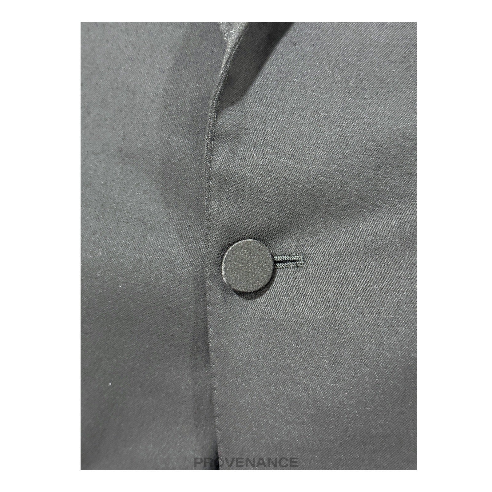 Zegna Black Dinner Jacket Coat Tuxedo - Peak 36 46 - 10