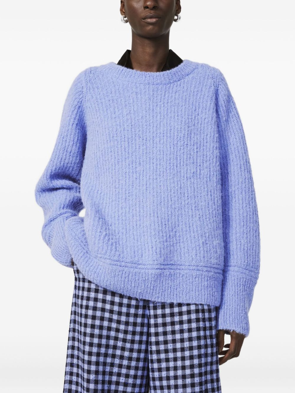 ribbed wool sweater - 4