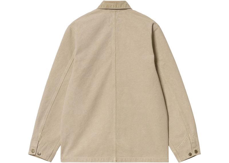 Carhartt Carhartt WIP Michigan Dearborn Canvas 12oz (Summer) Coat Dusty H Brown (Faded) outlook