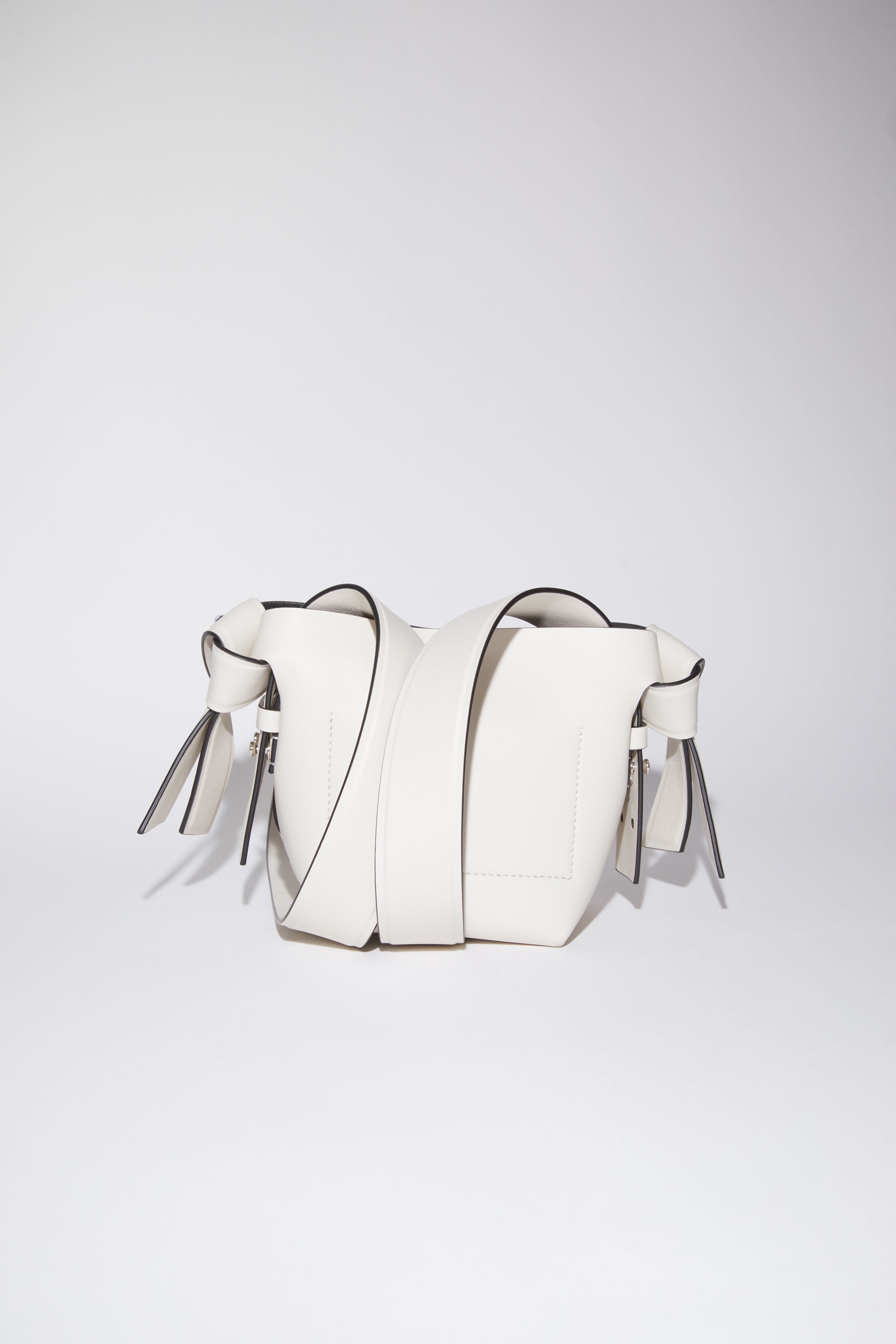 Musubi micro tote - White/black - 5