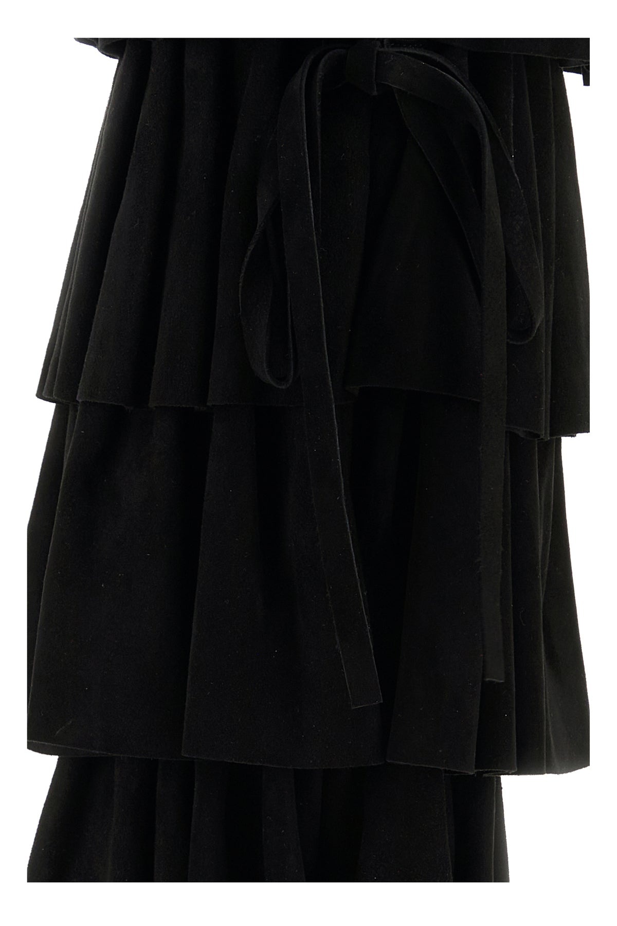 Black suede Miralone boots - 4