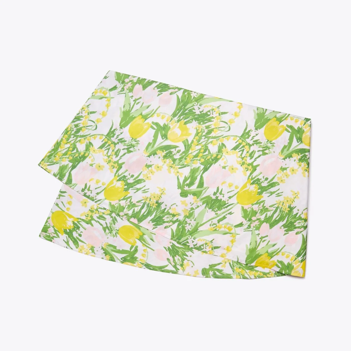Les Tulipes Round Tablecloth, 120" - 1