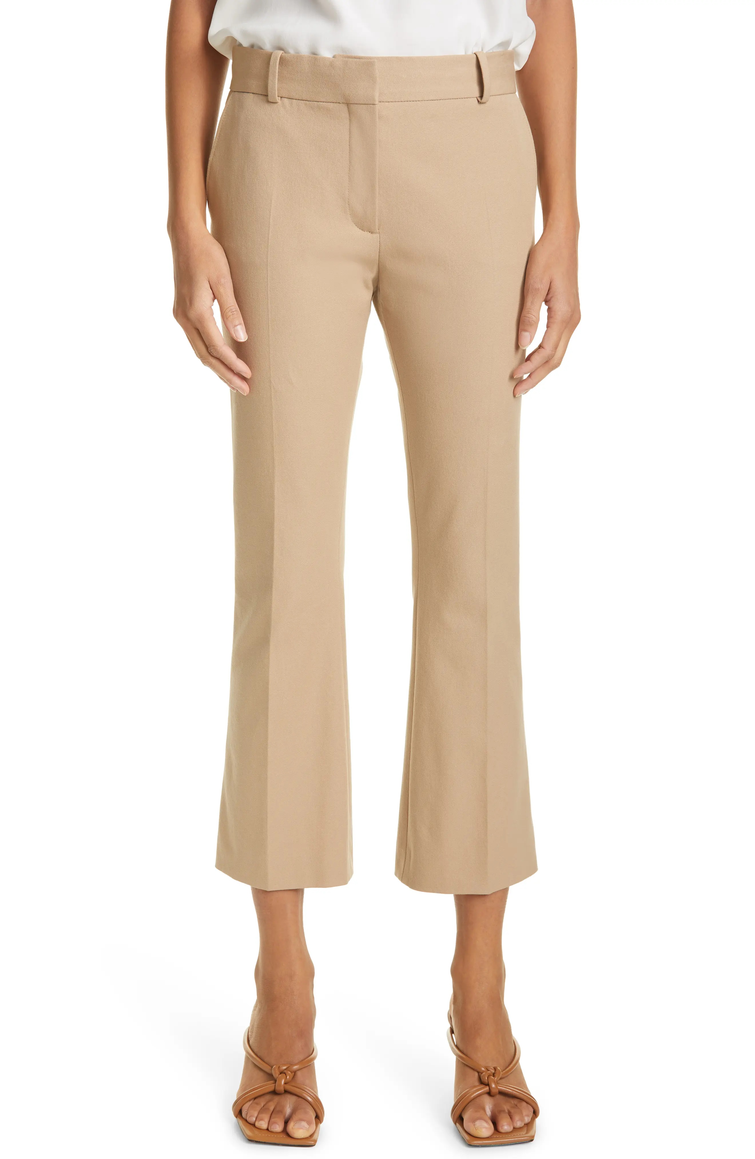 Le Crop Mini Bootcut Trousers - 1