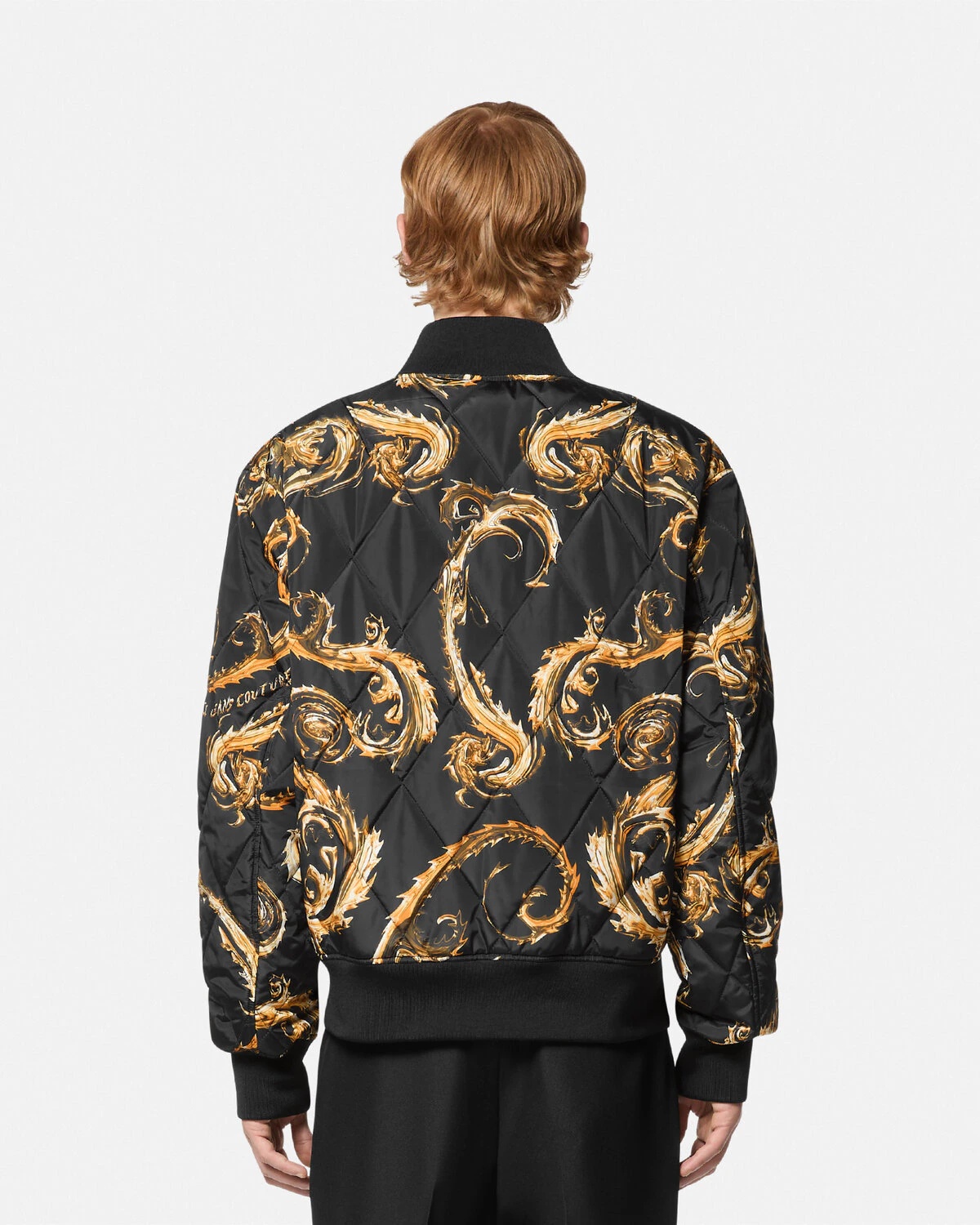 Chromo Couture Reversible Bomber Jacket - 5