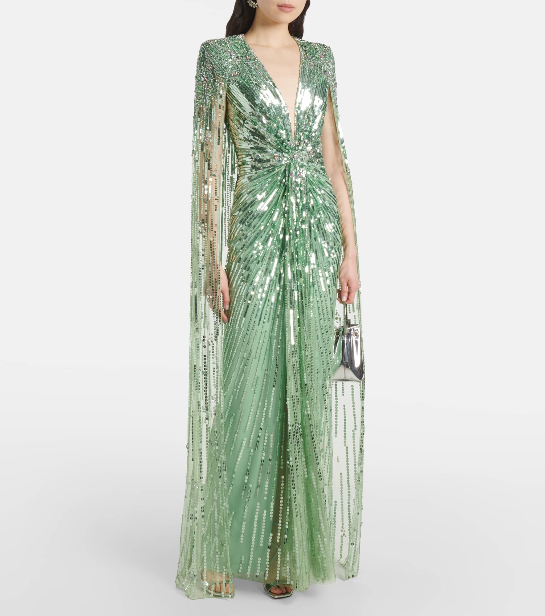 Gold Rush sequined gown - 2