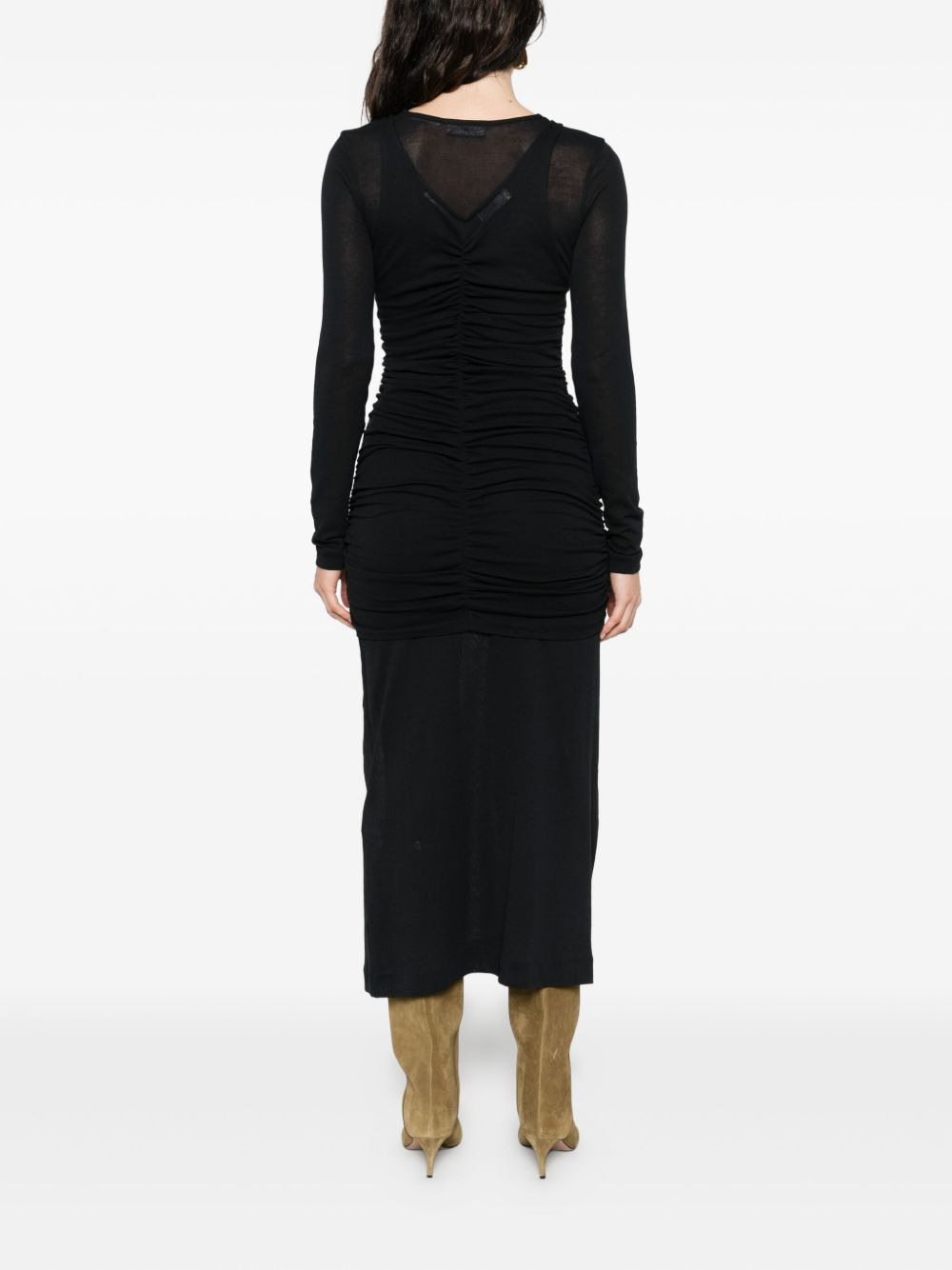 Rigel layered gathered dress - 4