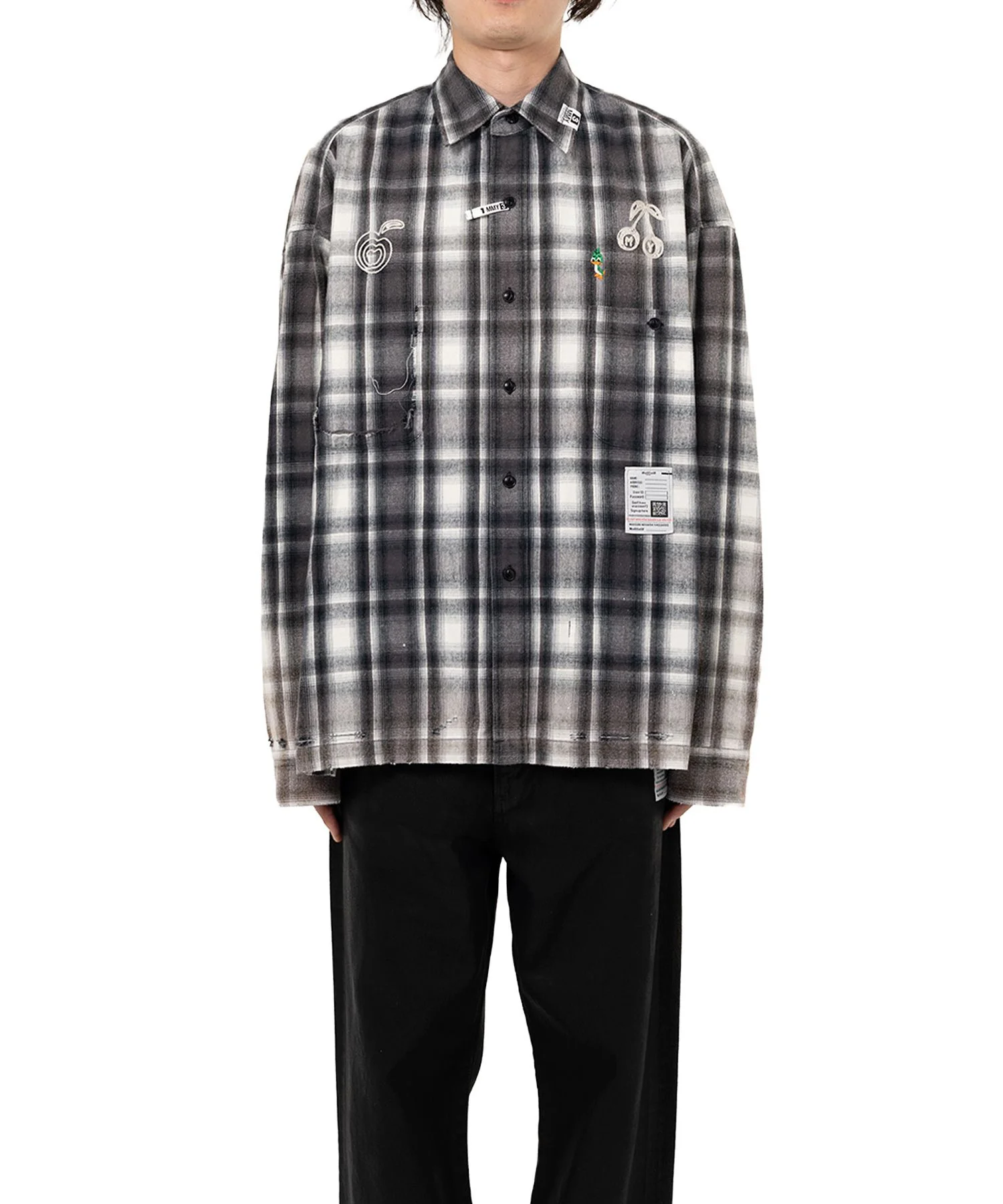 Vintage Like Check Shirt - 1