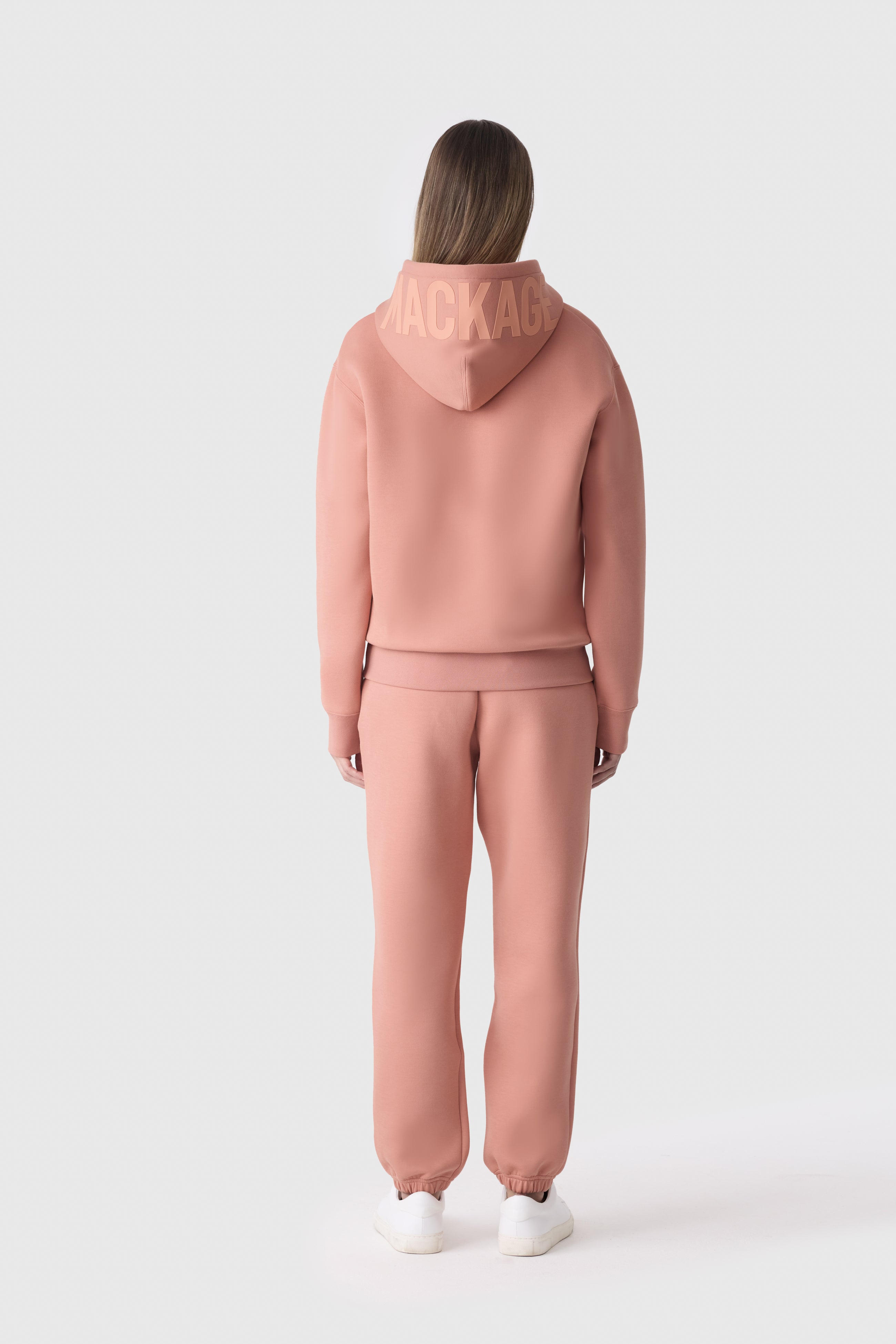 ZOSIA Double-Face Jersey Logo Hoodie - 4