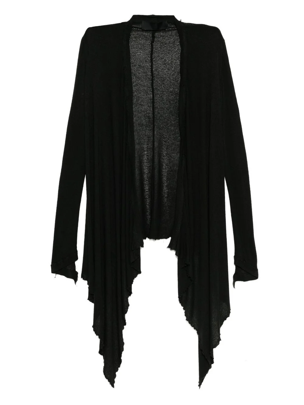 open-front asymmetric cardigan - 1