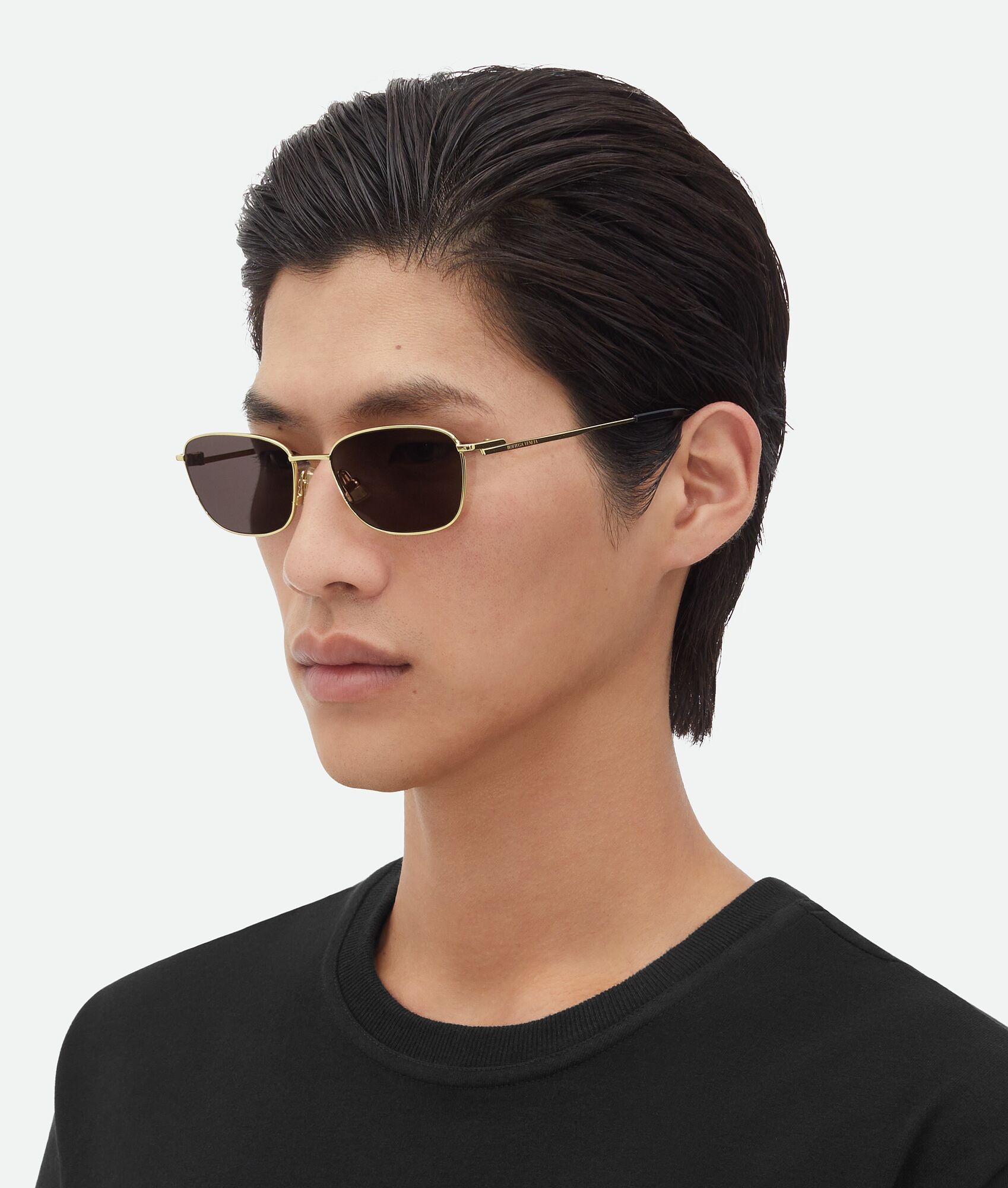 Split Rectangular Sunglasses - 2