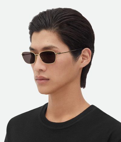 Bottega Veneta Split Rectangular Sunglasses outlook