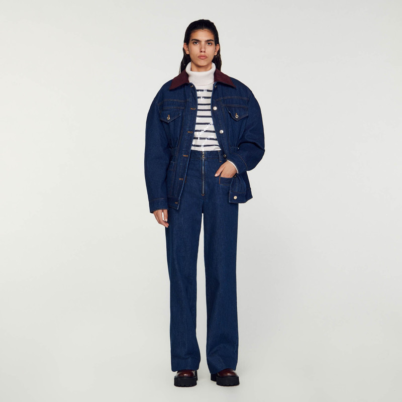 Sandro HIGH-WAISTED JEANS outlook