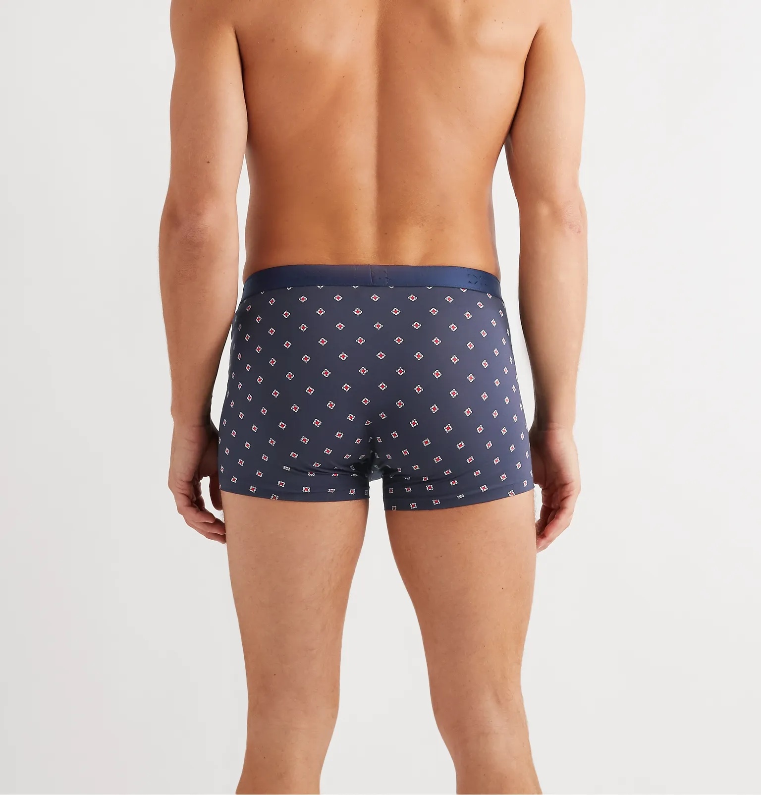 Printed Stretch-Cotton Boxer Briefs - 3