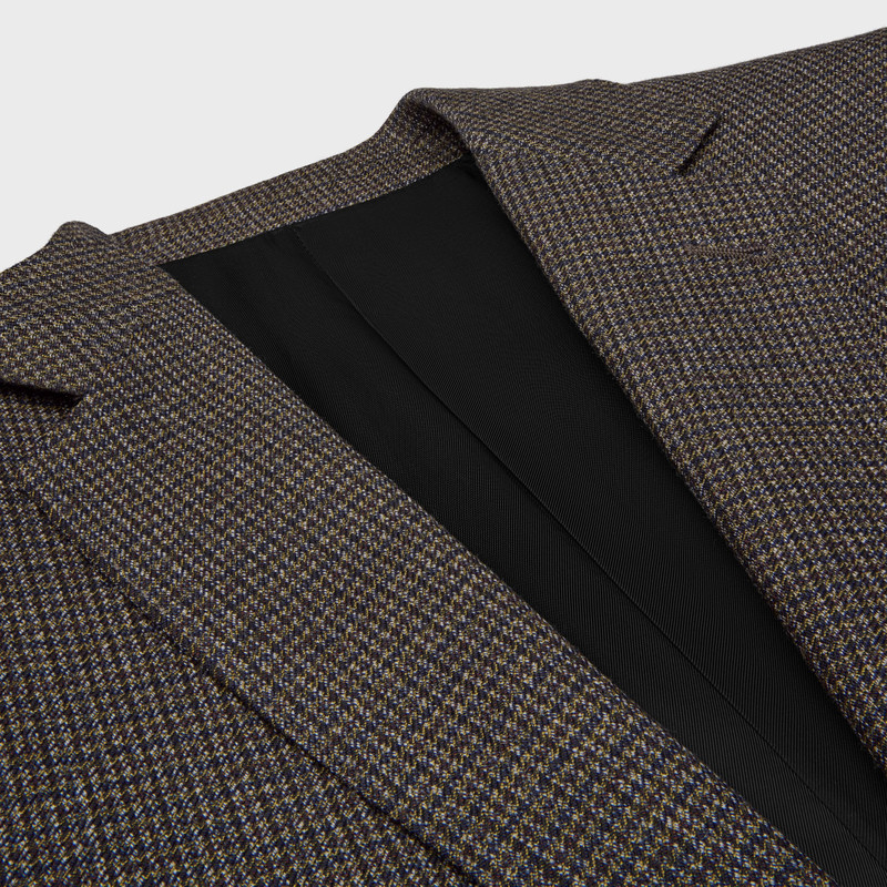 classic jacket IN MICRO HOUNDSTOOTH WOOL 3