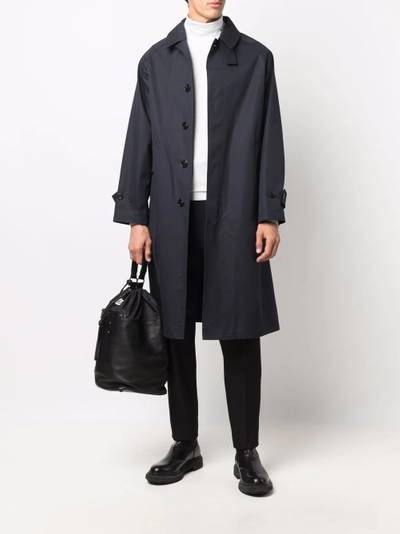 Mackintosh long-sleeve single-breasted coat outlook