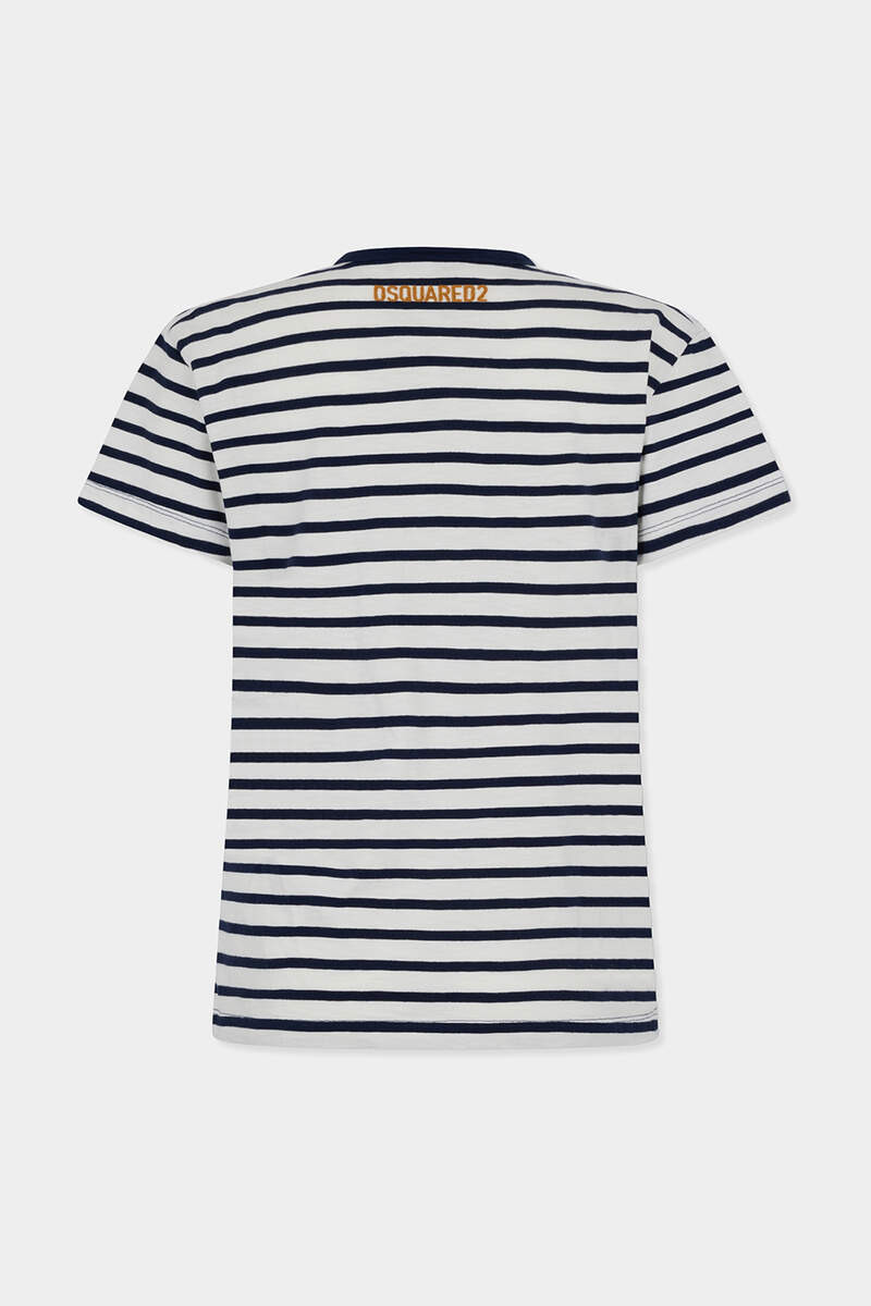 DSQUARED2 STRIPED JUST RIGHT FIT T-SHIRT outlook
