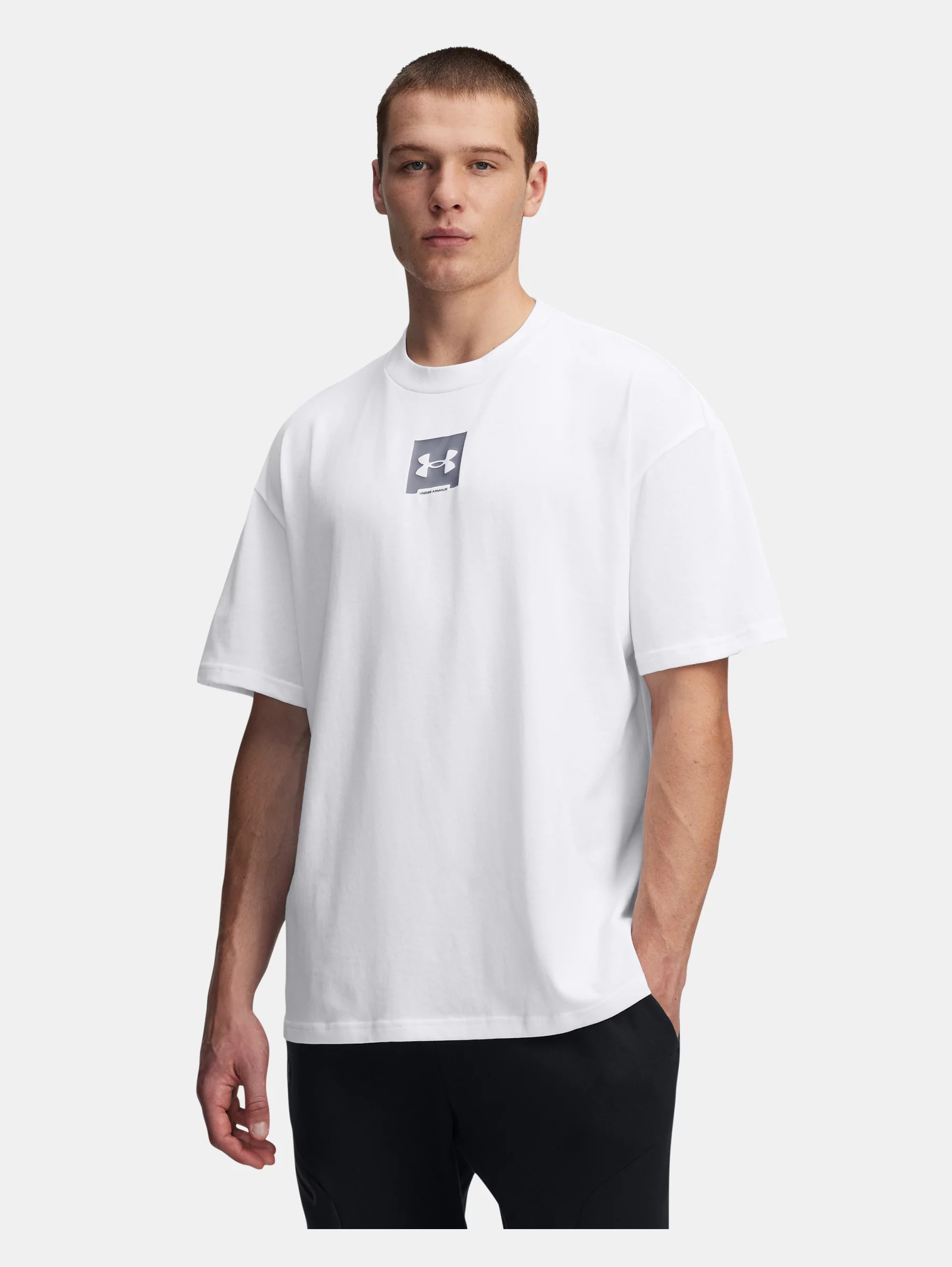 Men's UA Heavyweight Oversized SM Box Short Sleeve - 2