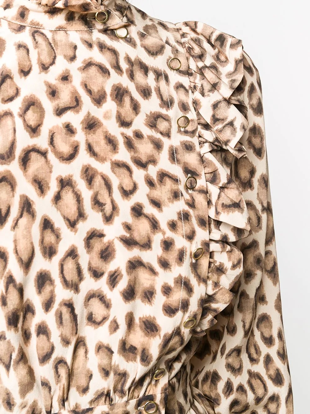 leopard print dress - 5