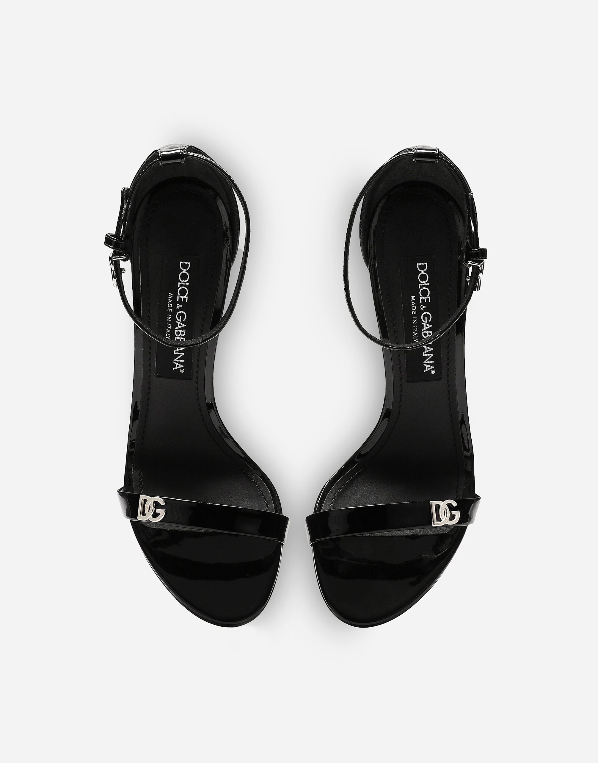 Patent leather sandals - 4