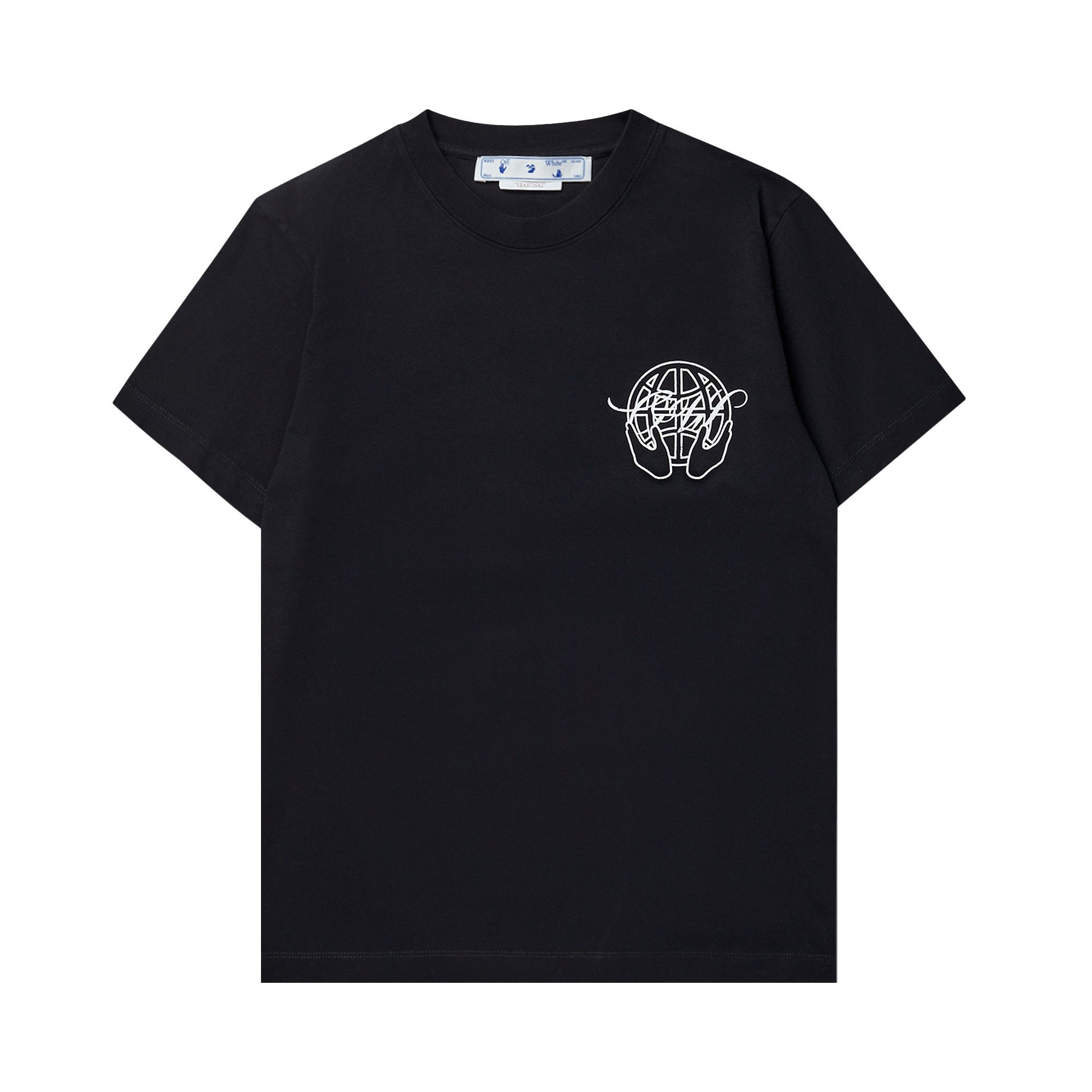 Off-White Hand Arrow Over T-Shirt 'Black/White' - 1