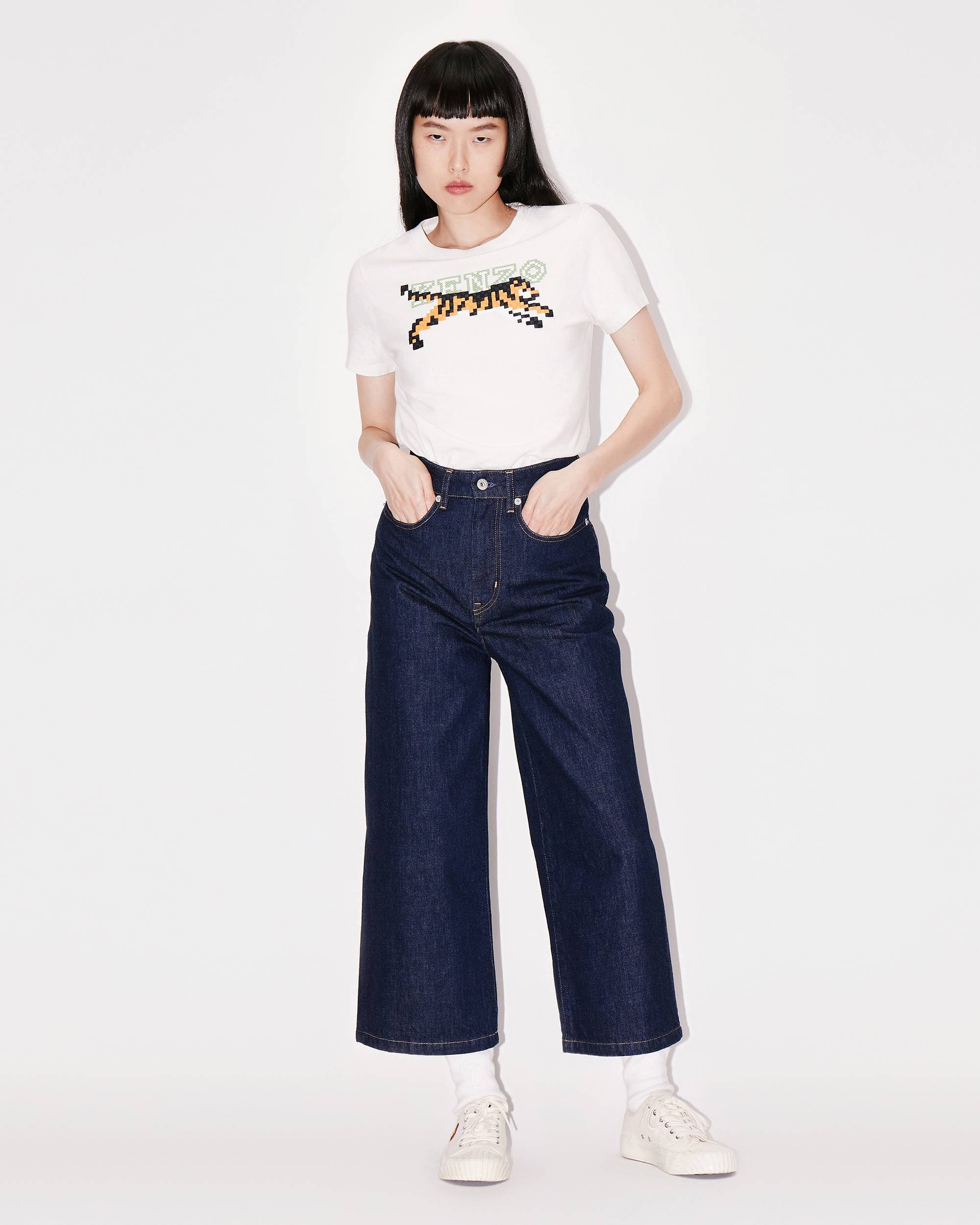 SUMIRE cropped jeans - 3